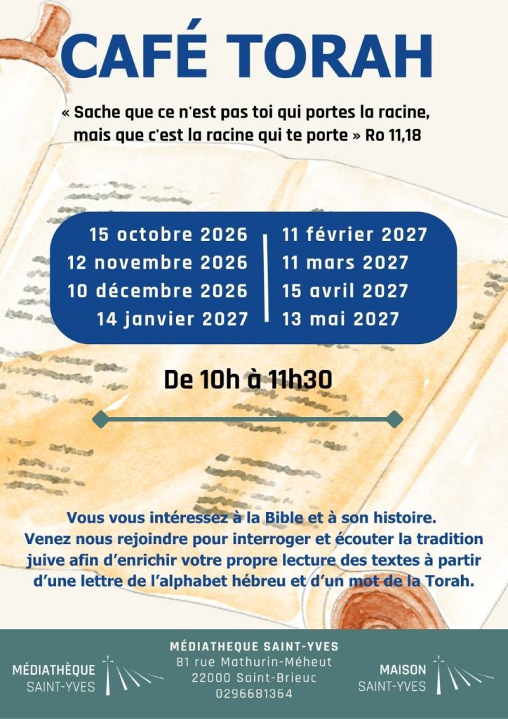 Café Torah 2026 2027