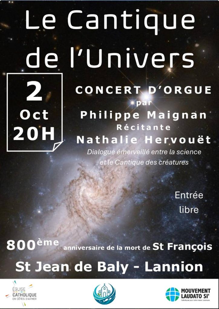 Affiches Le Cantique De L'univers Lannion