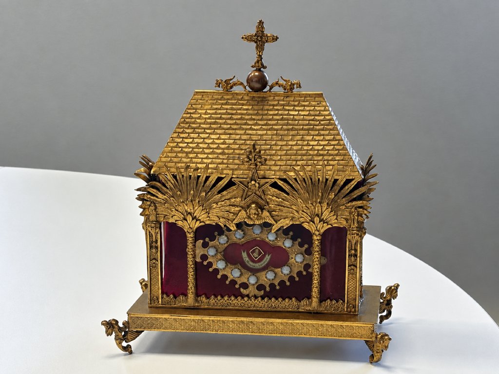 Reliquaire Abritant Une Relique De Saint Brieuc