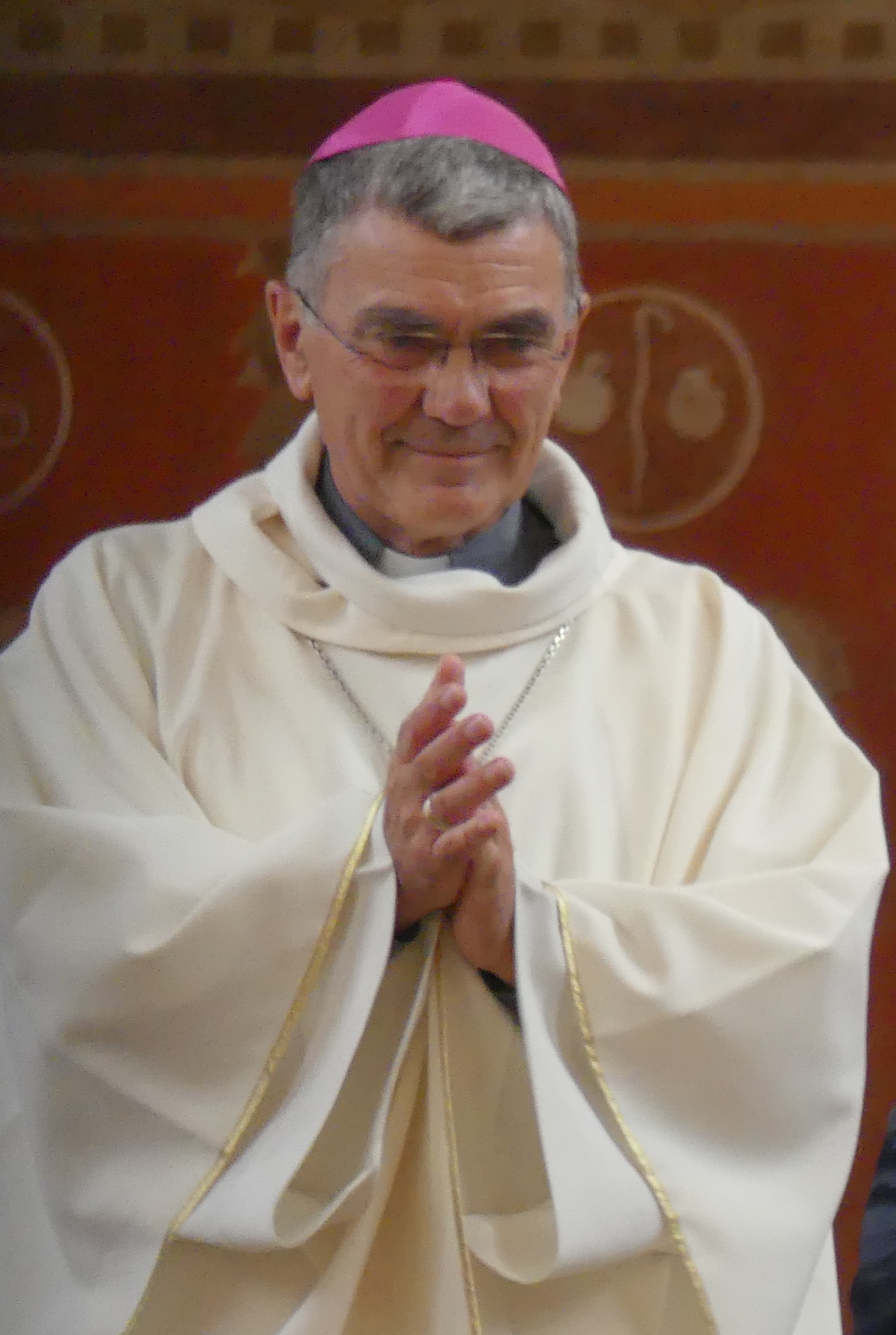 Mgr Denis Moutel, évêque du diocèse de Saint-Brieuc