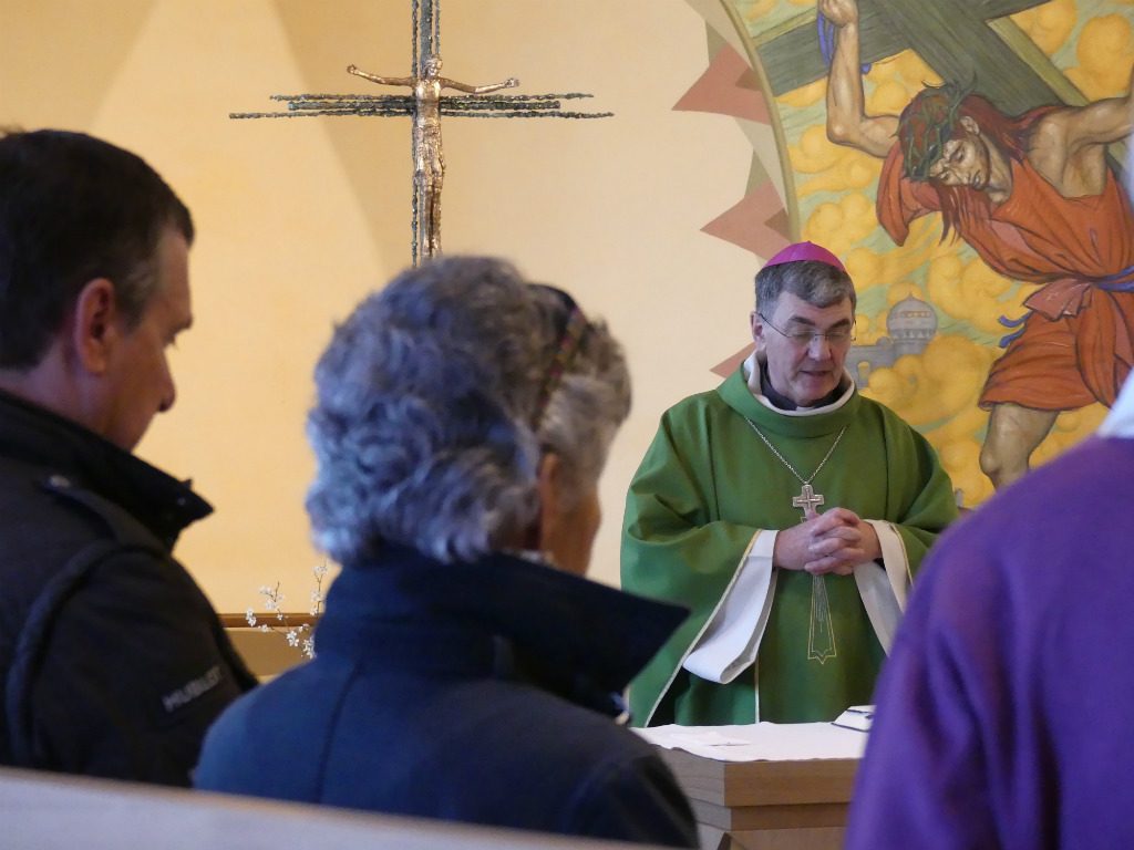 Messe avec la délégation de Louisiane