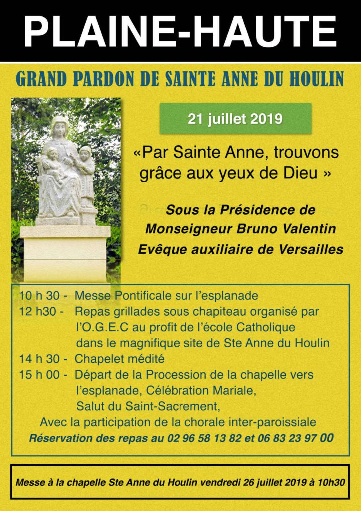 Pardon 2019 Sainte Anne du Houlin