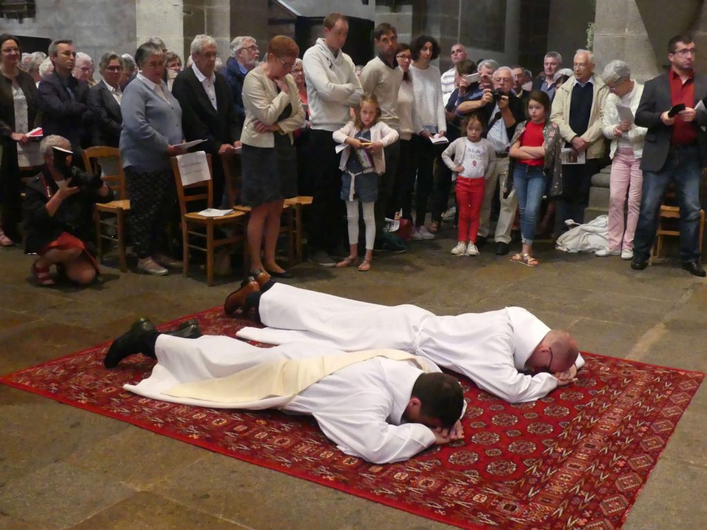 Ordination presbytérale de Gaëtan Lormel et diaconale de David Plantet