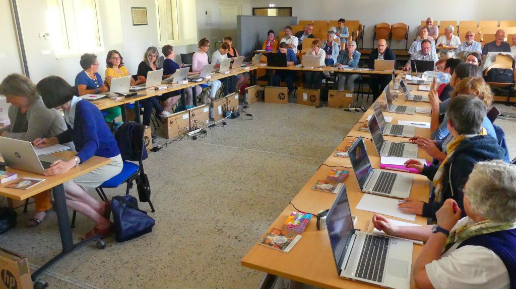 Formation des secrétaires des paroisses 22
