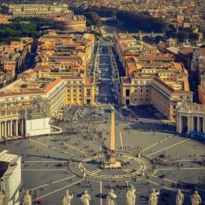 Place Saint-Pierre à Rome