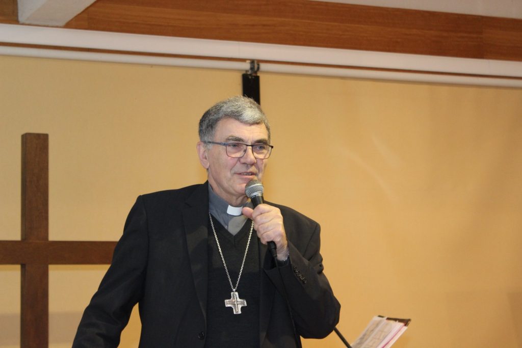 Mgr Denis Moutel à Querrien