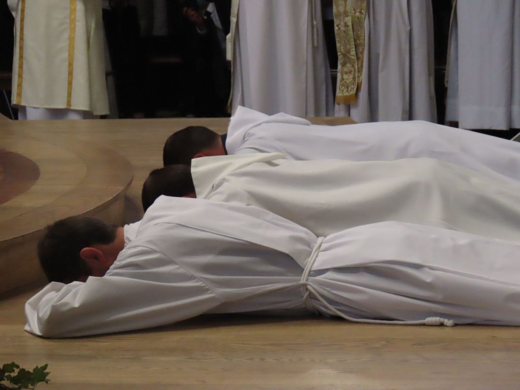 Ordinations diaconales en vue du ministère sacerdotal 2021