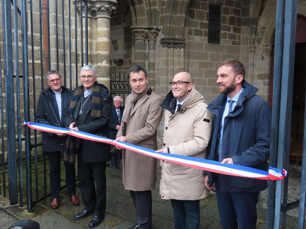 Inauguration de la cathédrale Saint-Etienne de Saint-Brieuc